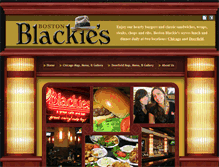Tablet Screenshot of bostonblackies.com